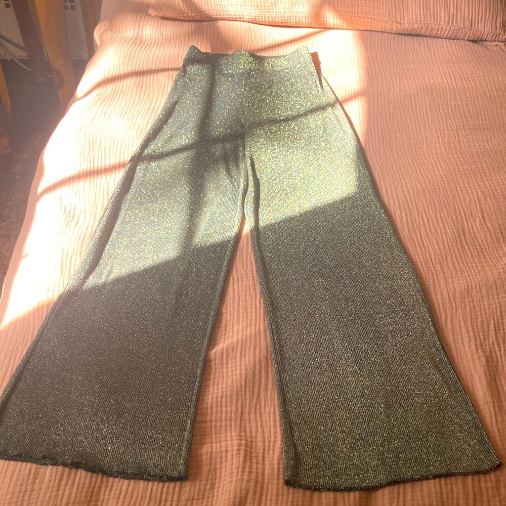 Zara glitter pants